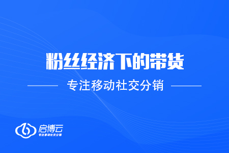 后電商時代，粉絲經濟下的帶貨